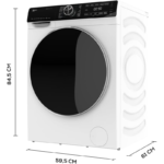 Lavadora de carga frontal Cecotec Bolero DressCode 2000 1400 rpm 10 kg - Imagen 2