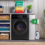 Lavadora de Carga Frontal Cecotec 9500 Steel 9 kg - Imagen 2