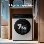 Lavadora de Carga Frontal Cecotec 7150 Steel 7 kg 1400 rpm - Imagen 4