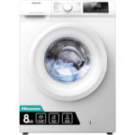 Lavadora de carga frontal Hisense WFQP801419VM 1400 rpm 8 kg