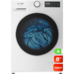 Lavadora de Carga Frontal EVVO 8 8 kg 1400 rpm